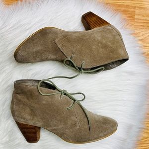 ALDO Lace Ankle Booties Tan 9